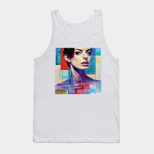 Anne and crossing lines Tank Top